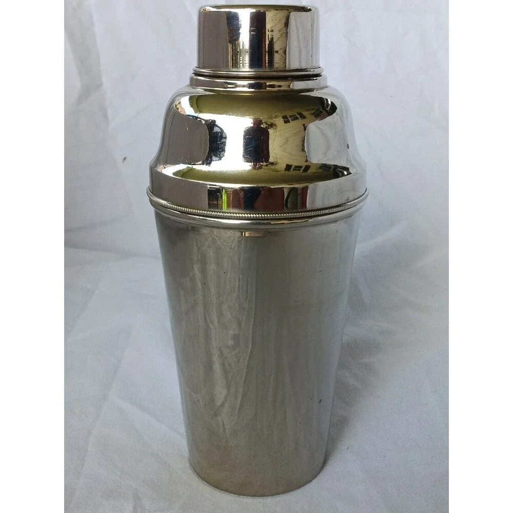 RARE Art Deco Mechanical Agitator Cocktail Shaker Giles & Yeomans GY Mark 1930s